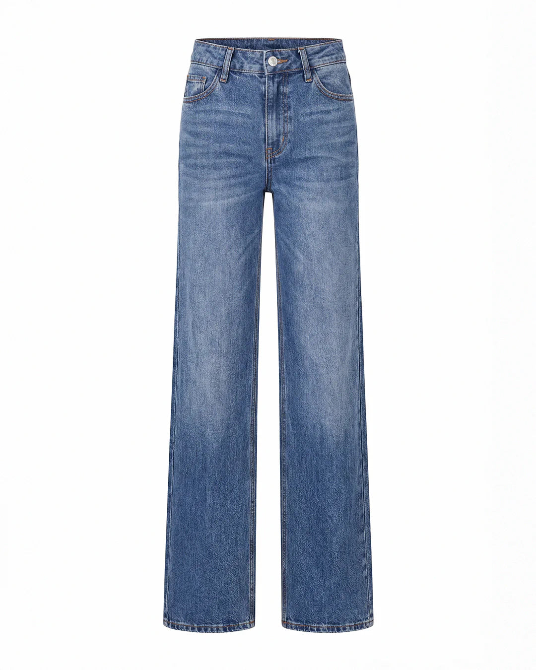 Linnea – Mid Rise BBL Wide Leg Jeans