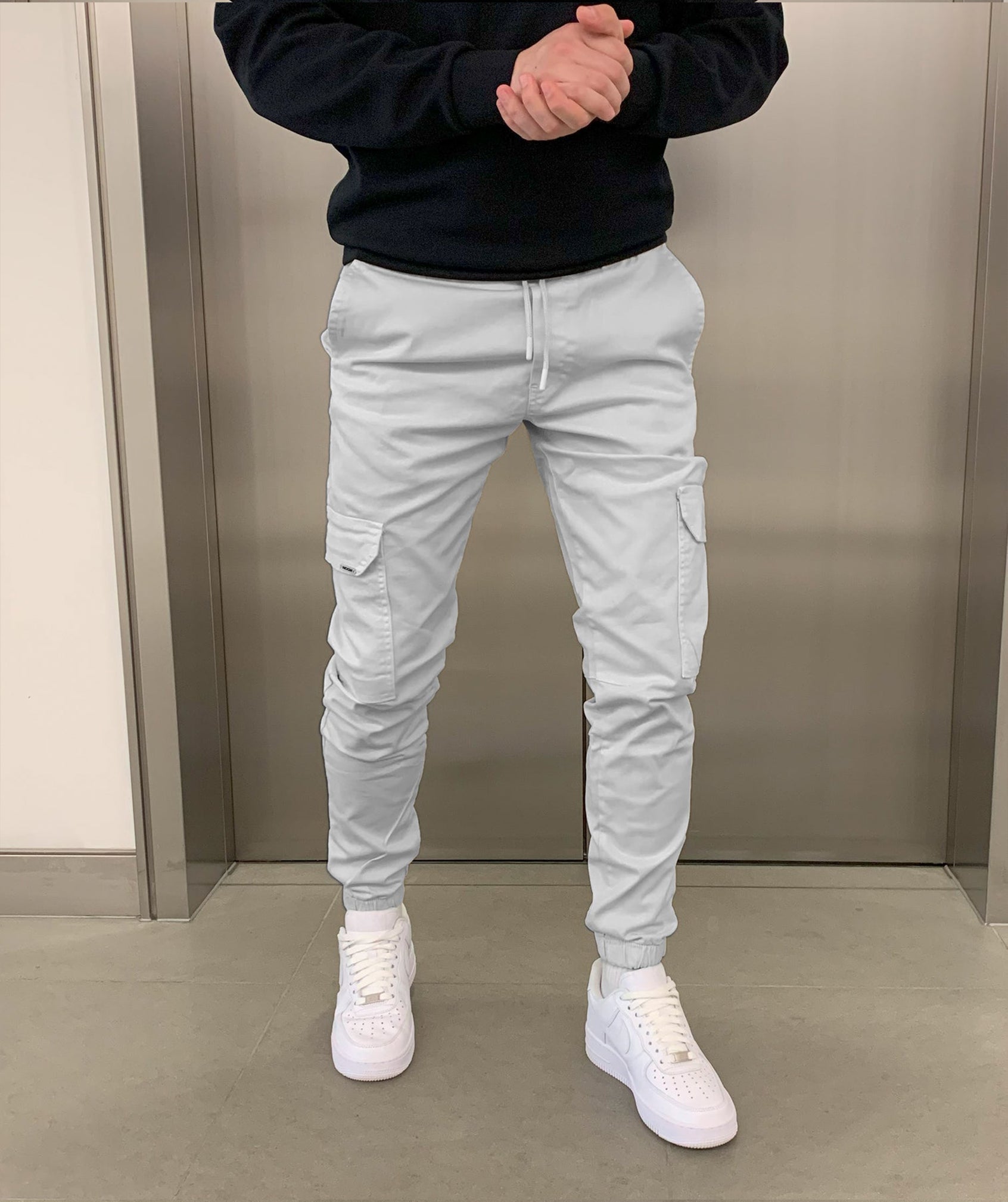 Crispin – Jogger-Cut Cargo Pants