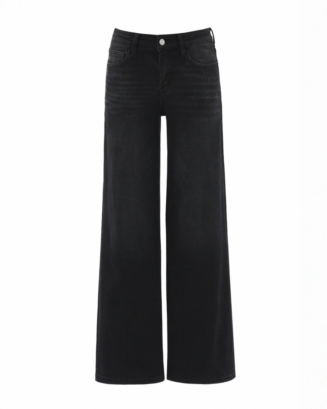 Linnea – Mid Rise BBL Wide Leg Jeans