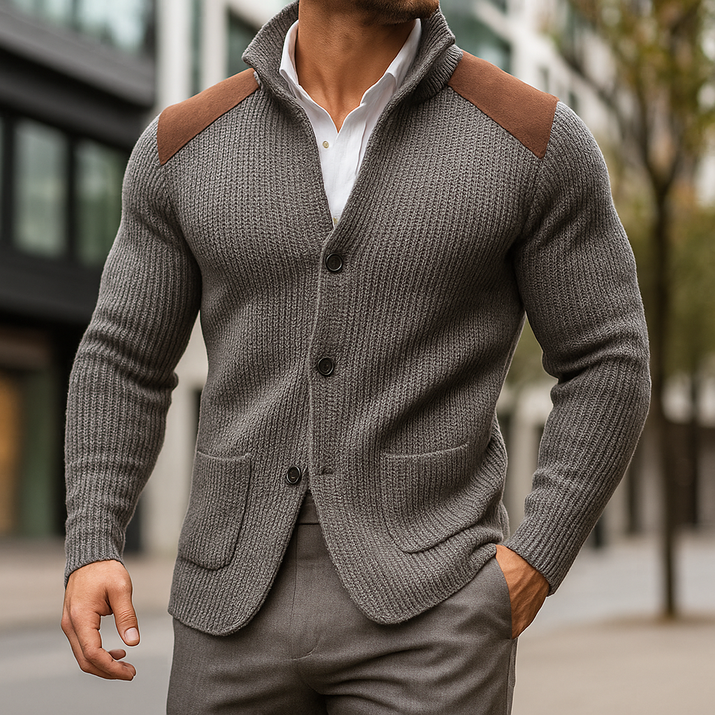 Matthew – Textured Knit Blazer