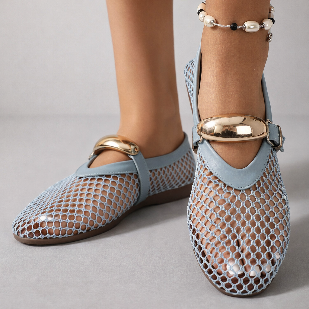 Arlene - Elegant Mary Jane Flats