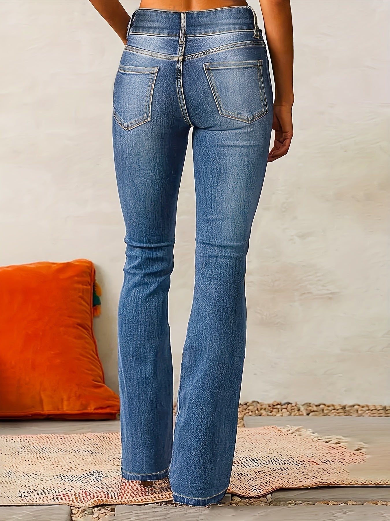 Tierra – Trendy high-waisted flared jeans