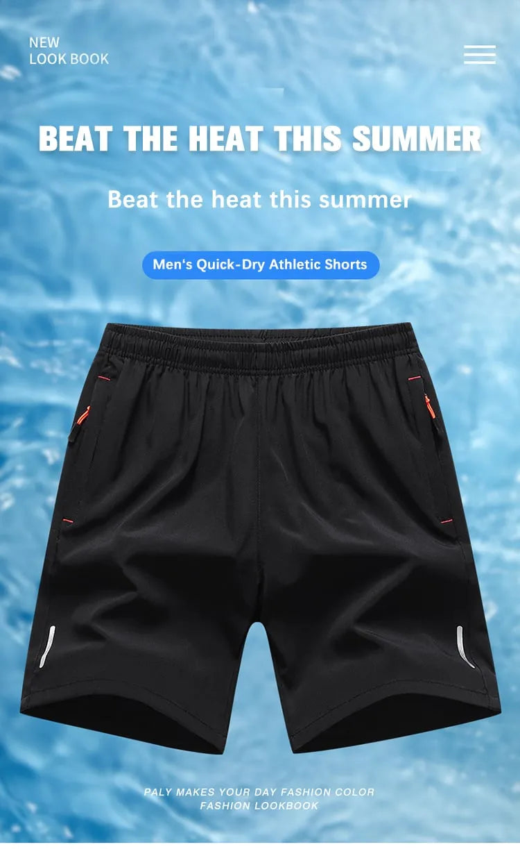 Mason - Quick-Dry Athletic Shorts