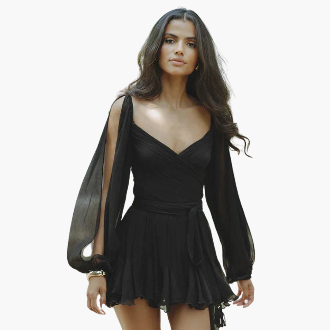 Rosie - Mini Dress with Balloon Sleeves