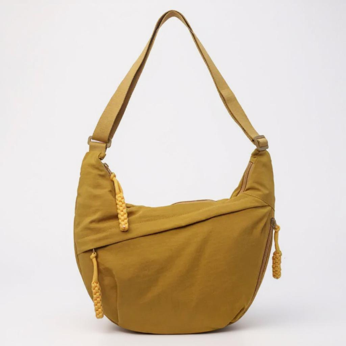Tamara - Spacious Nylon Shoulder Bag with Passport Holder