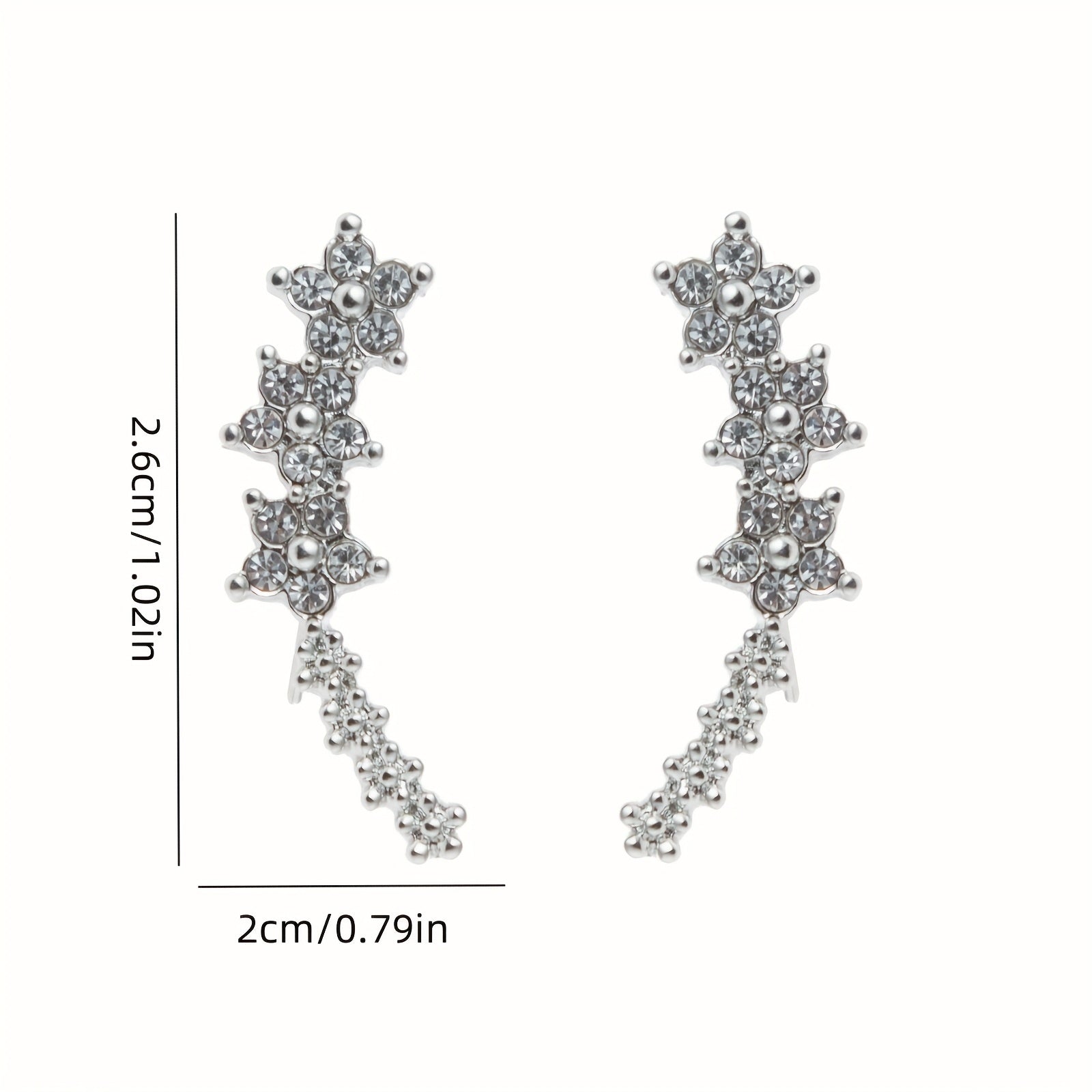 Rhoswen – Timeless Floral Earrings