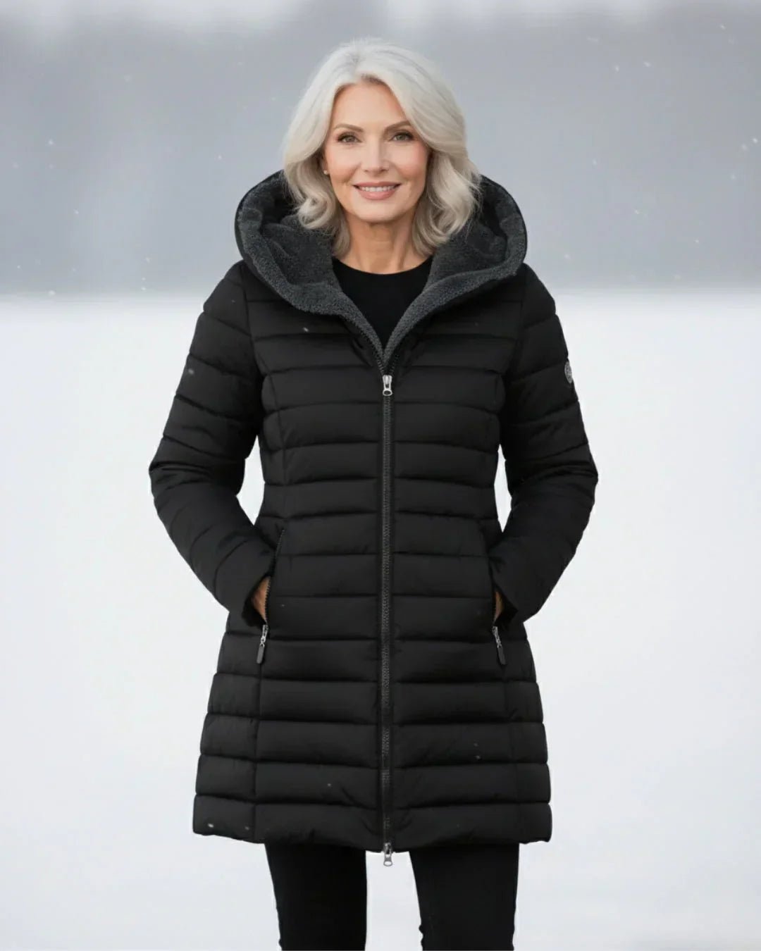 Skye - Warm Hooded Winter Coat