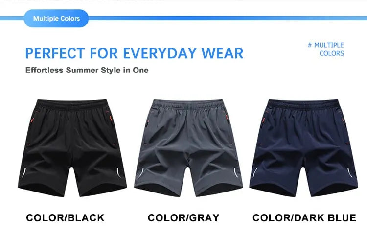 Mason - Quick-Dry Athletic Shorts