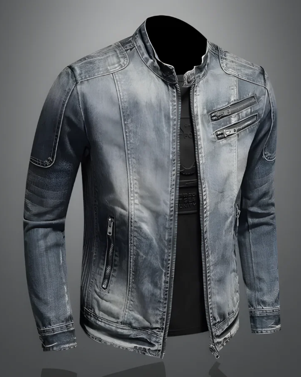 Cai - Rugged Denim Jacket