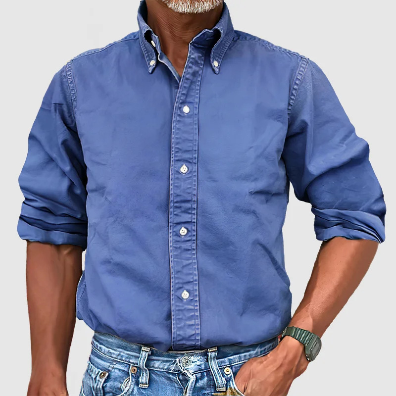Dante – Long-Sleeve Wrinkle-Resistant Shirt