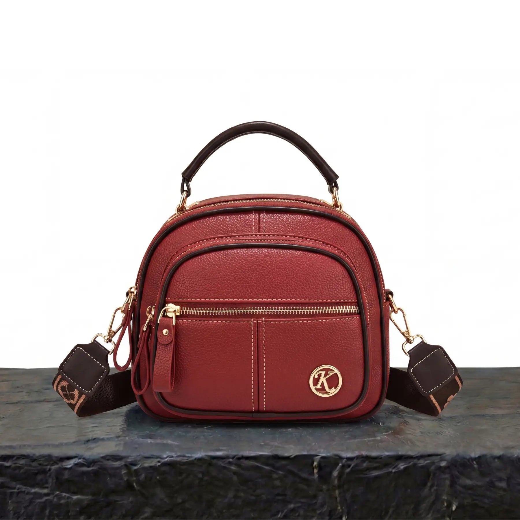 Zinnia – Multi-Compartment Crossbody Handbag