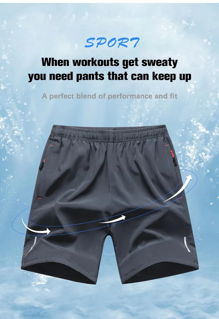 Mason - Quick-Dry Athletic Shorts