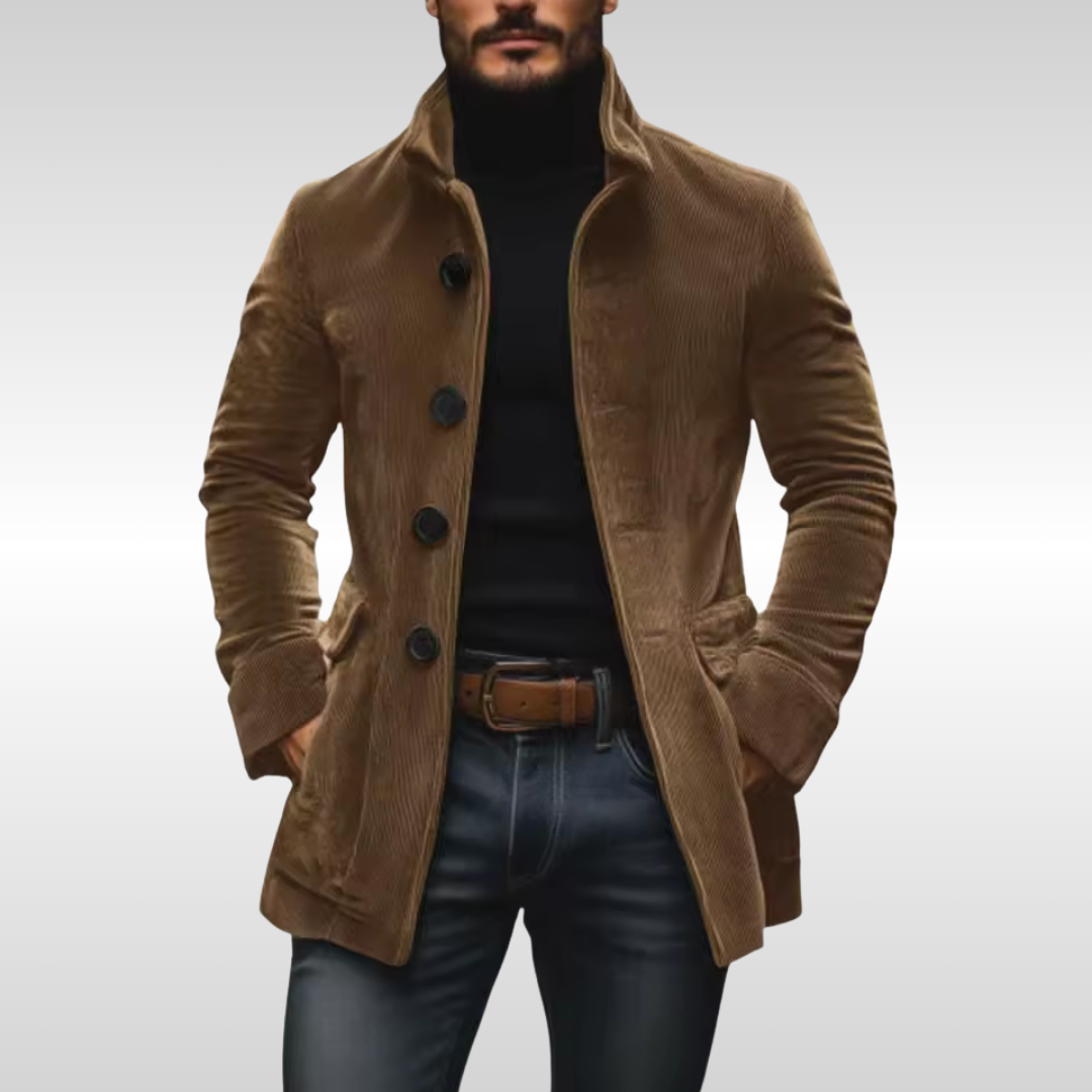Alfie – Corduroy Jacket with Slim Tailored Fit
