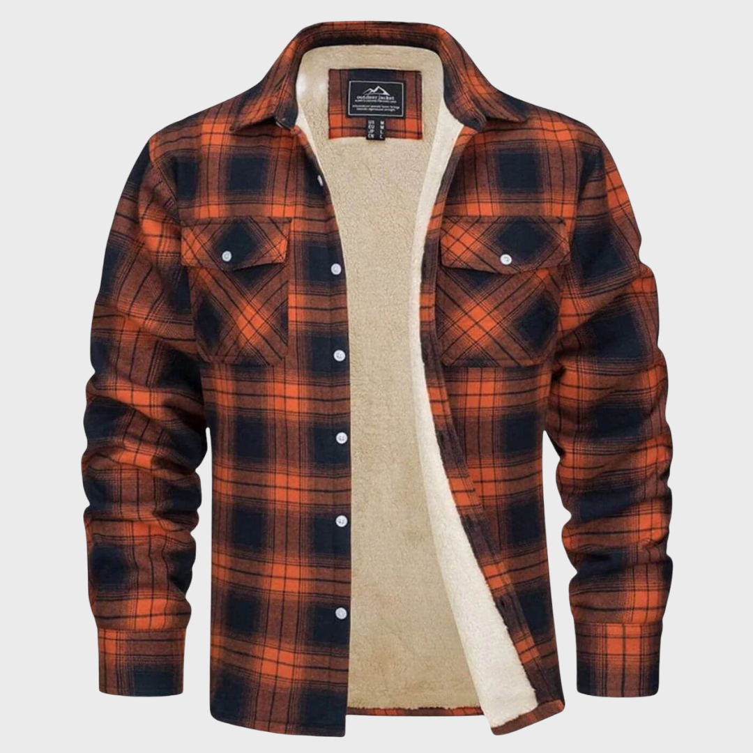 Tariq – Checked Lined Jacket for Cool Days