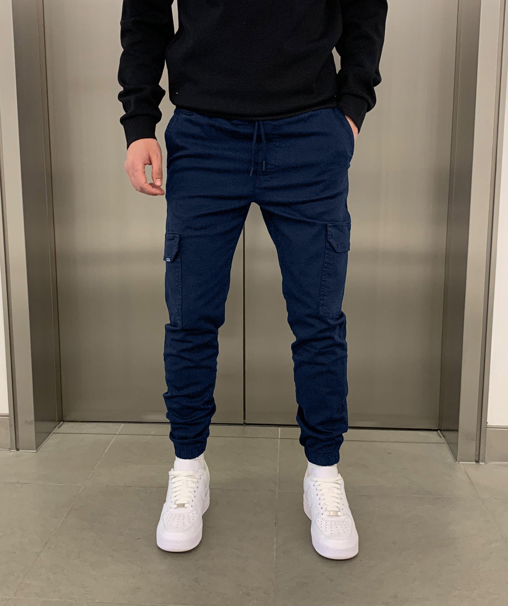Crispin – Jogger-Cut Cargo Pants