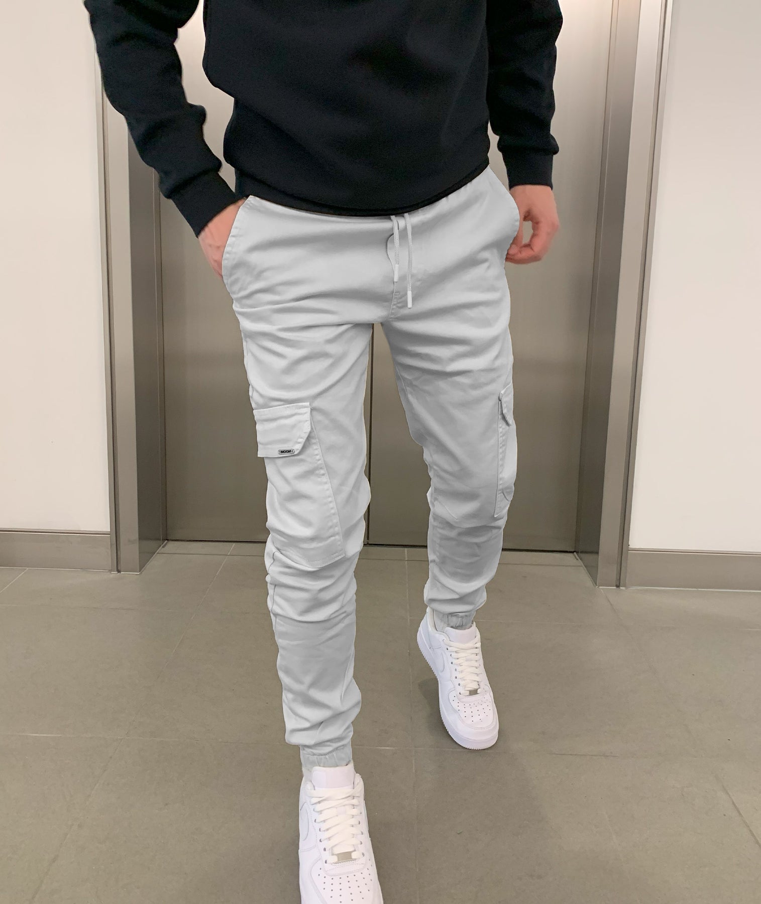 Crispin – Jogger-Cut Cargo Pants