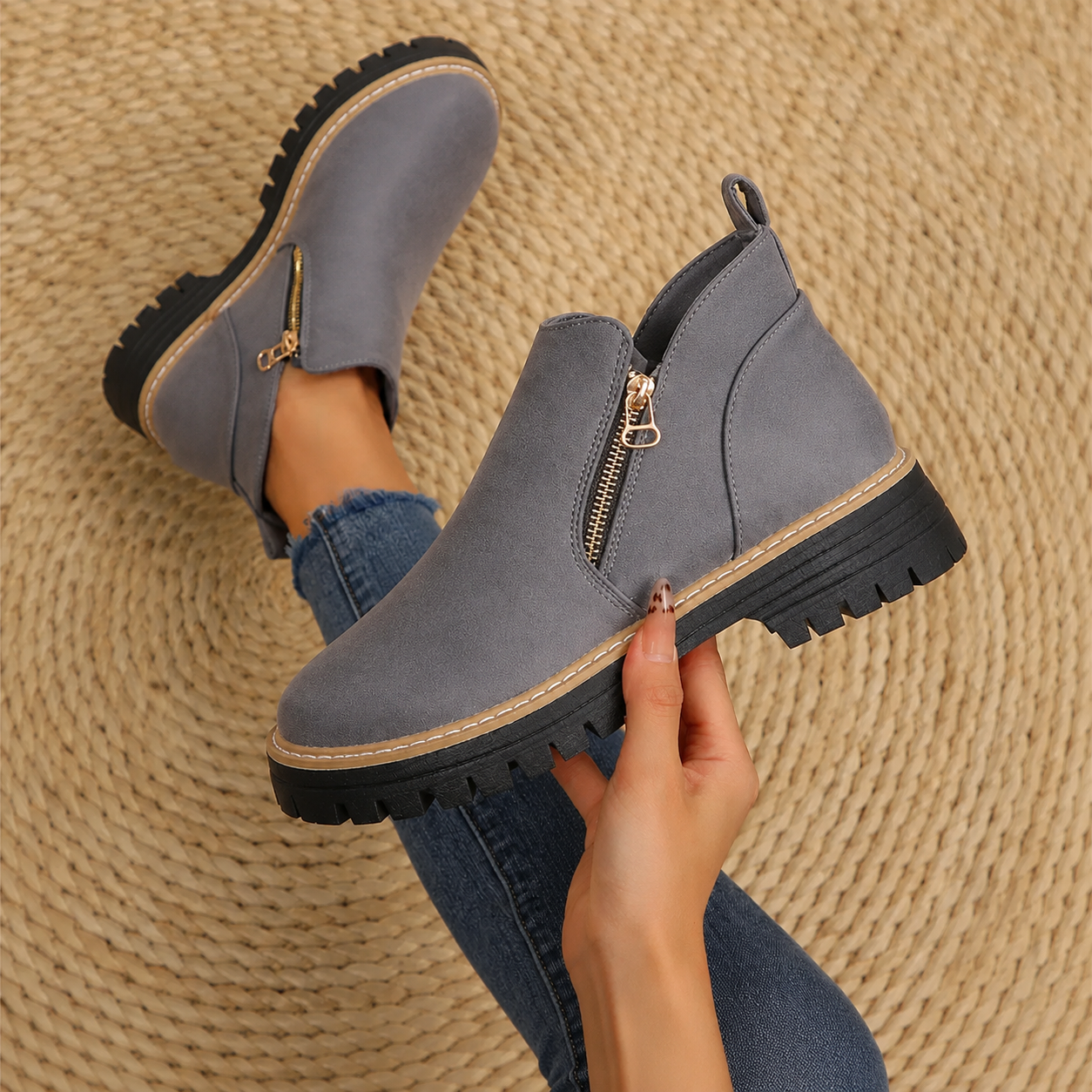 Frankie – Comfort Ankle Boots
