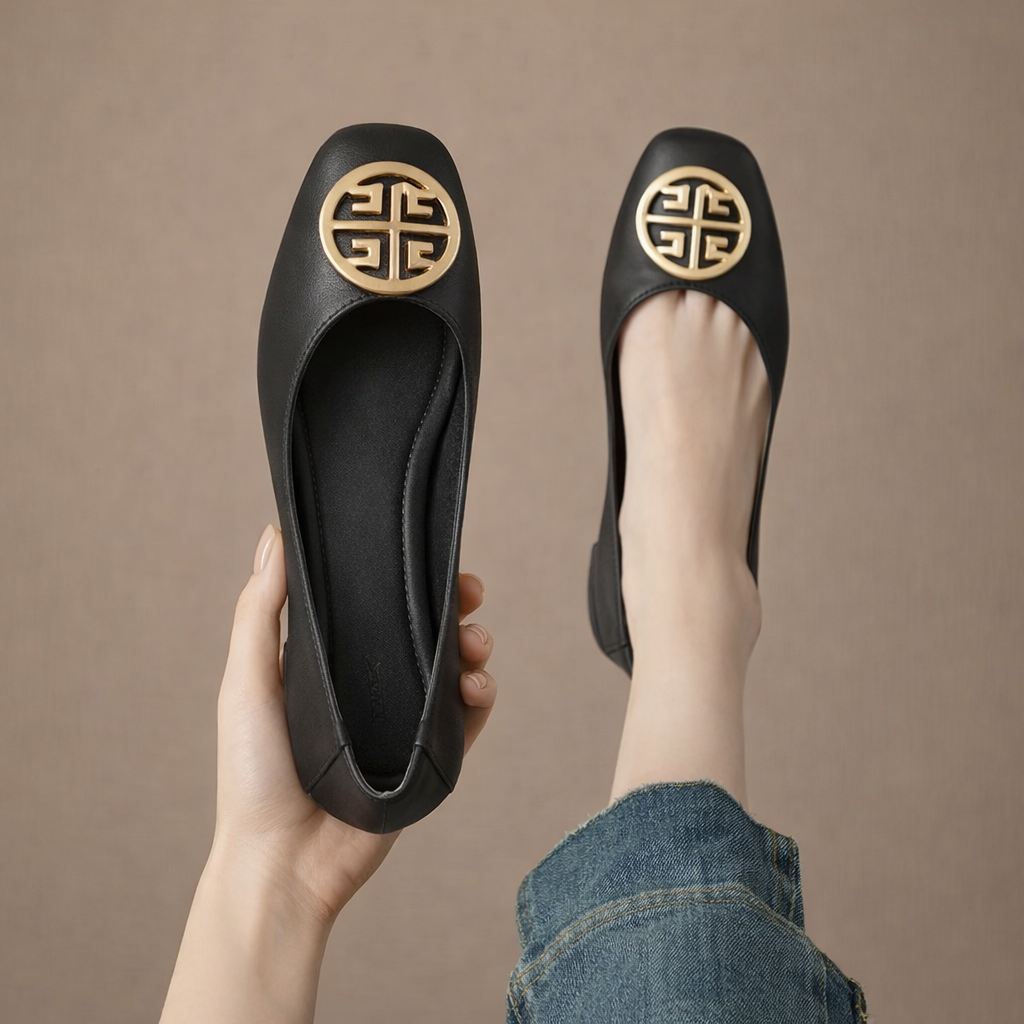 Felicity – Elegant Leather Flats
