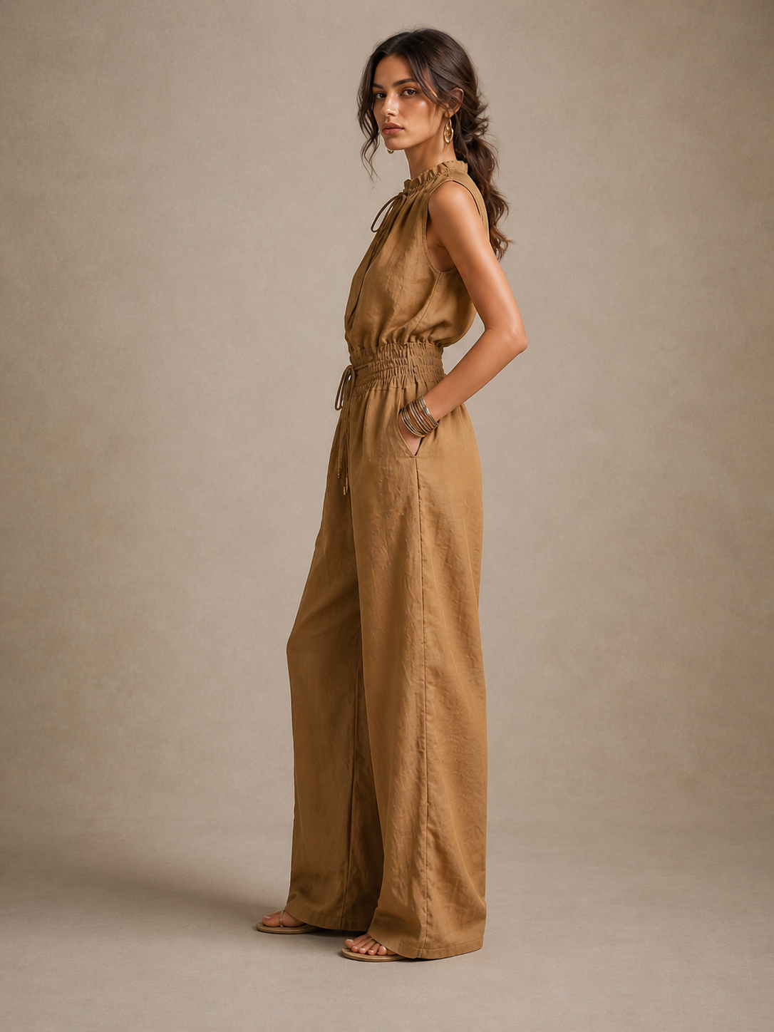 Zenaida – Elegant Wide-Leg Jumpsuit
