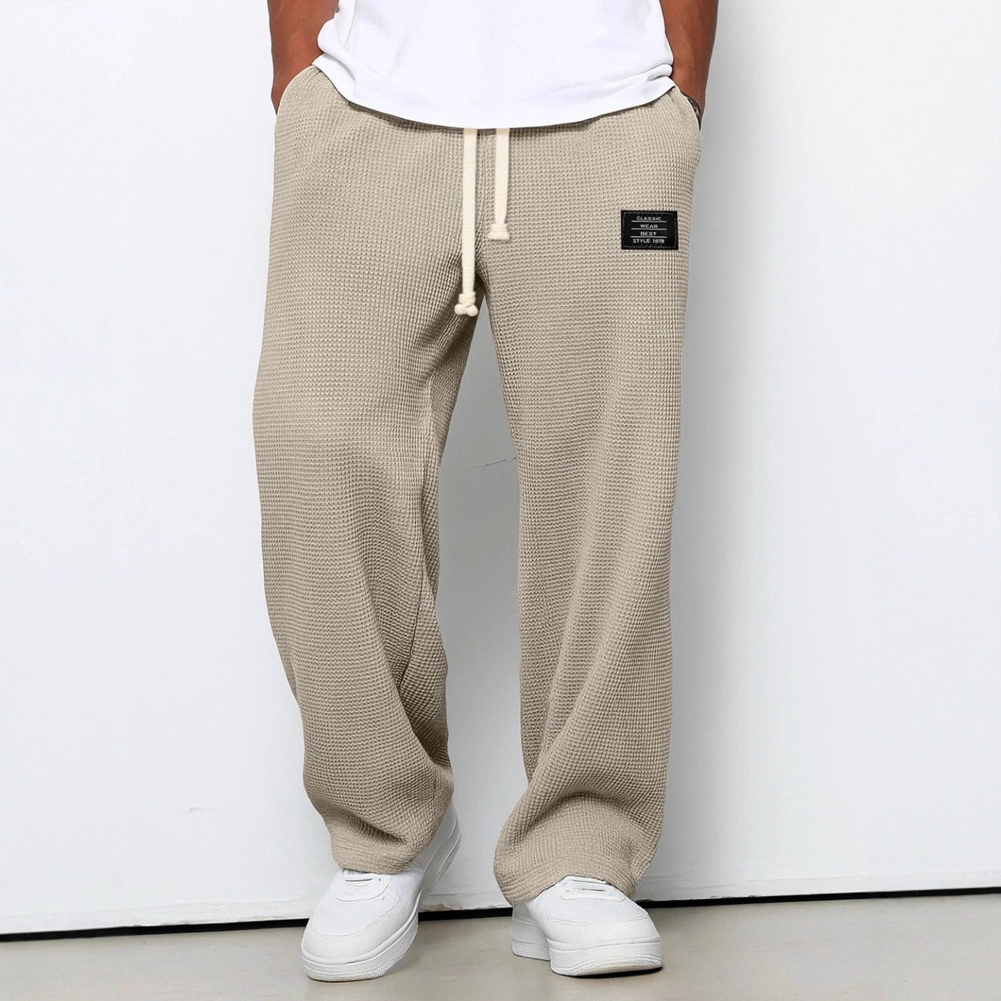 Baylor – Wide Leg Trousers with Adjustable Waist