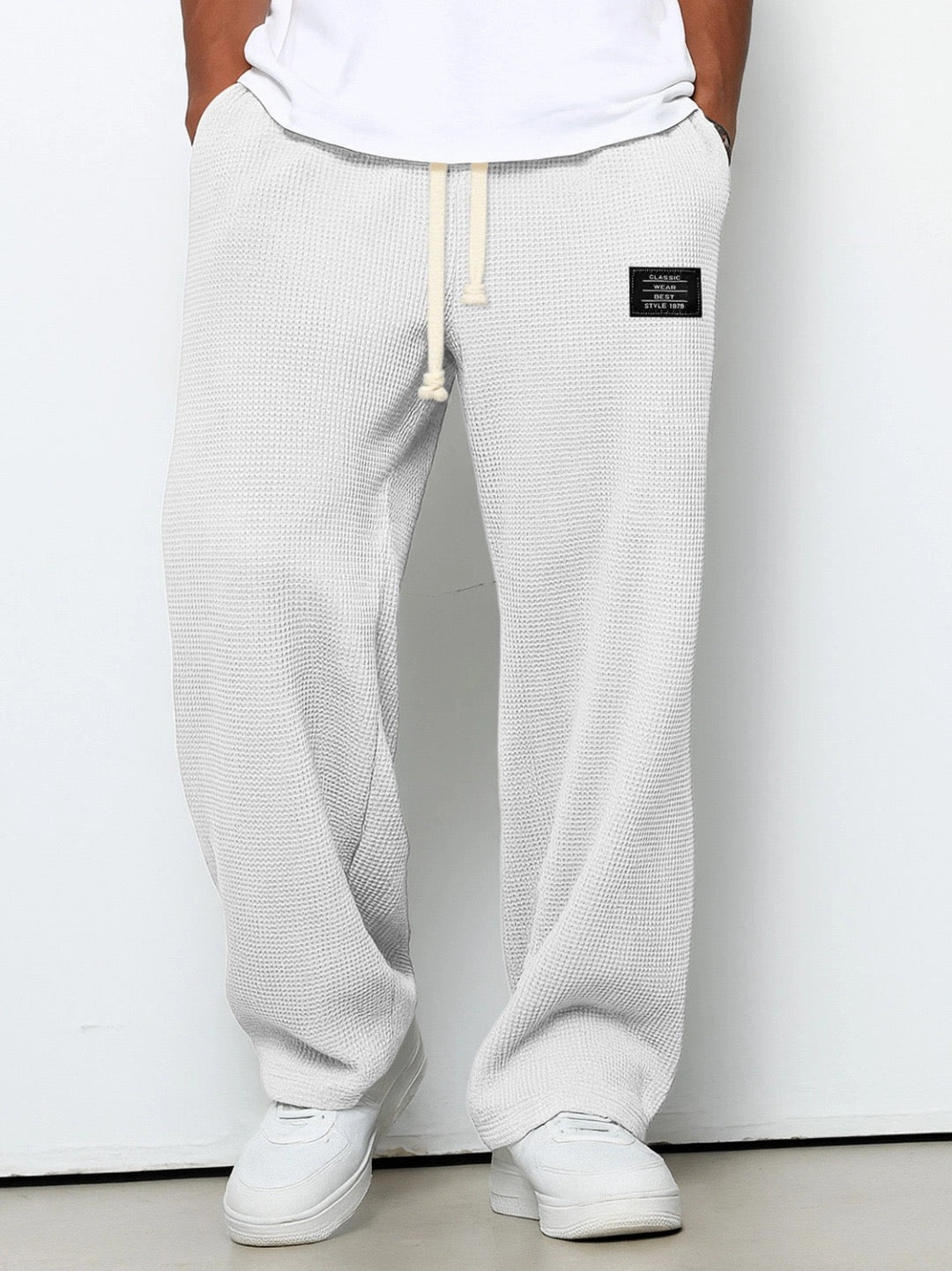 Baylor – Wide Leg Trousers with Adjustable Waist