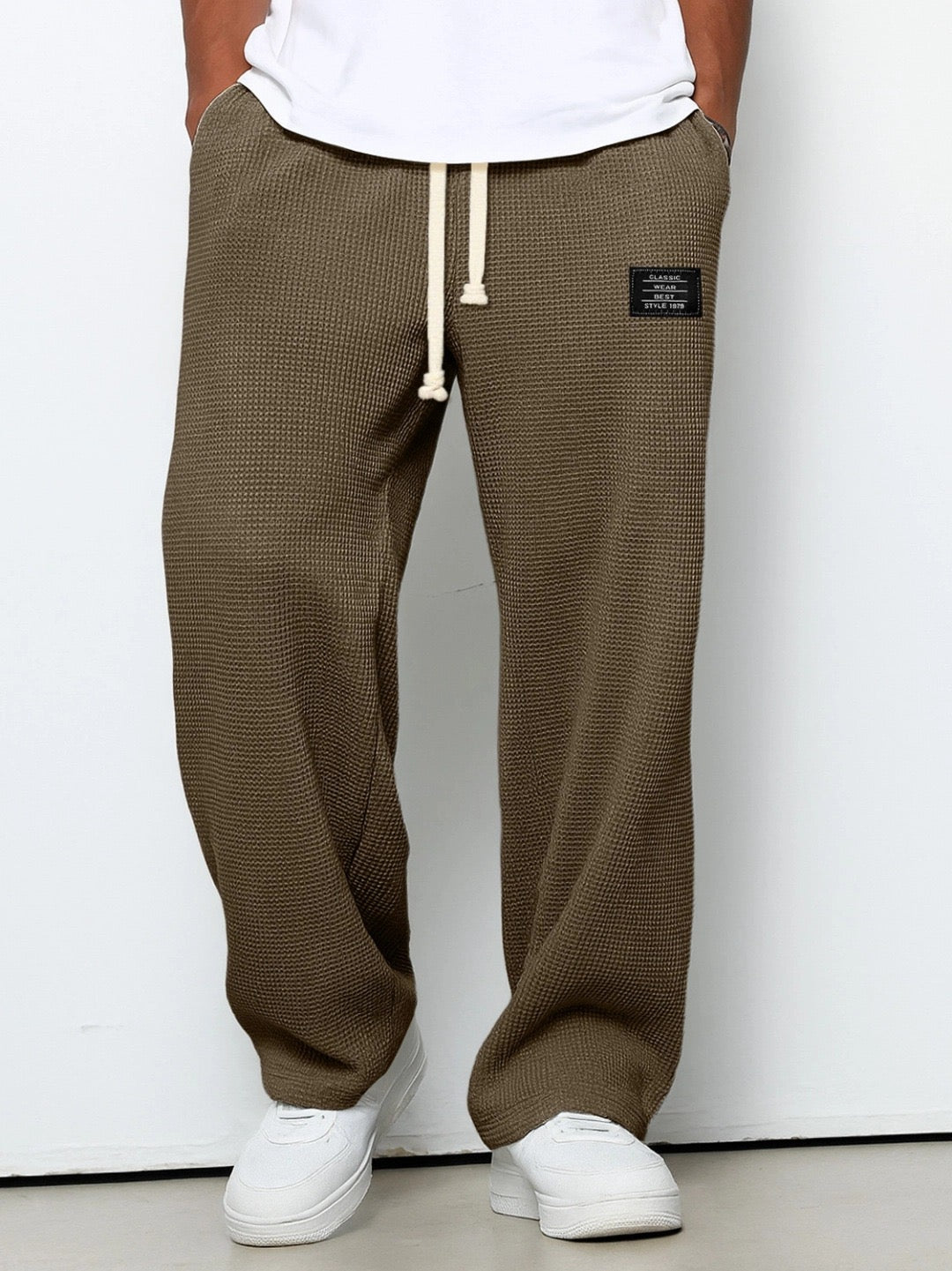 Baylor – Wide Leg Trousers with Adjustable Waist