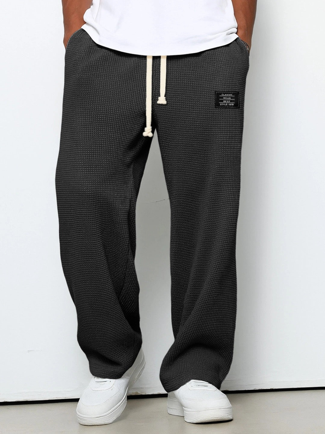 Baylor – Wide Leg Trousers with Adjustable Waist