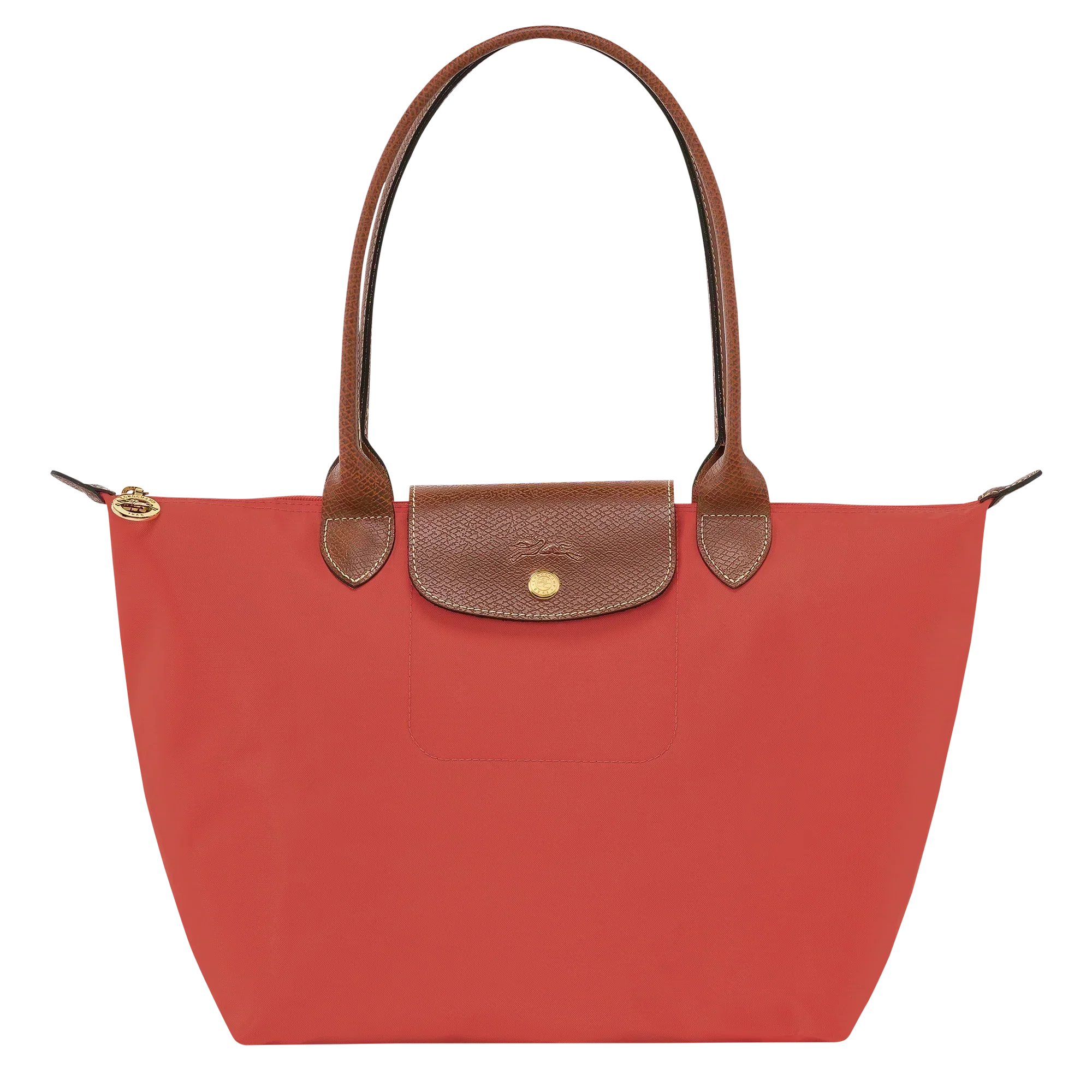 Clover – Foldable Shopper Bag in Tomato Red
