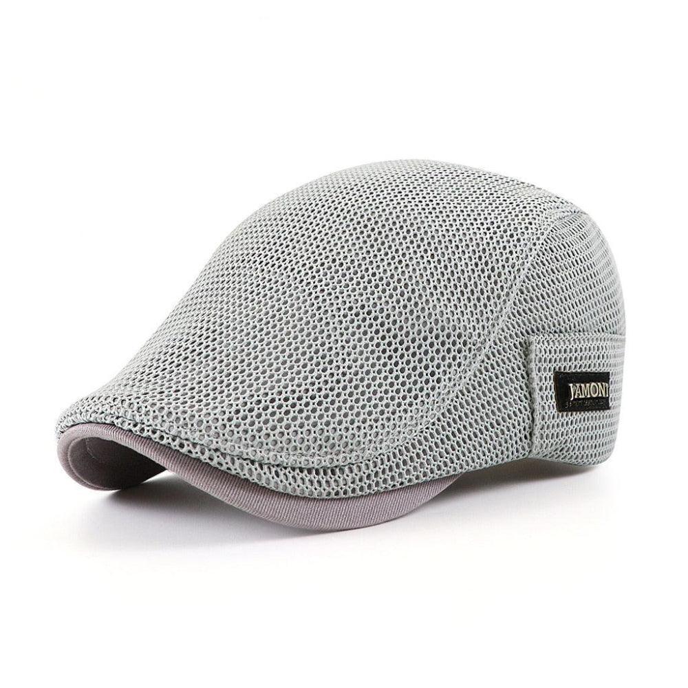 Grayson - Breathable Mesh Flat Cap