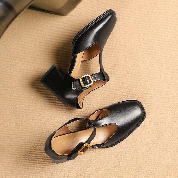Ruby - Elegant Leather Pumps