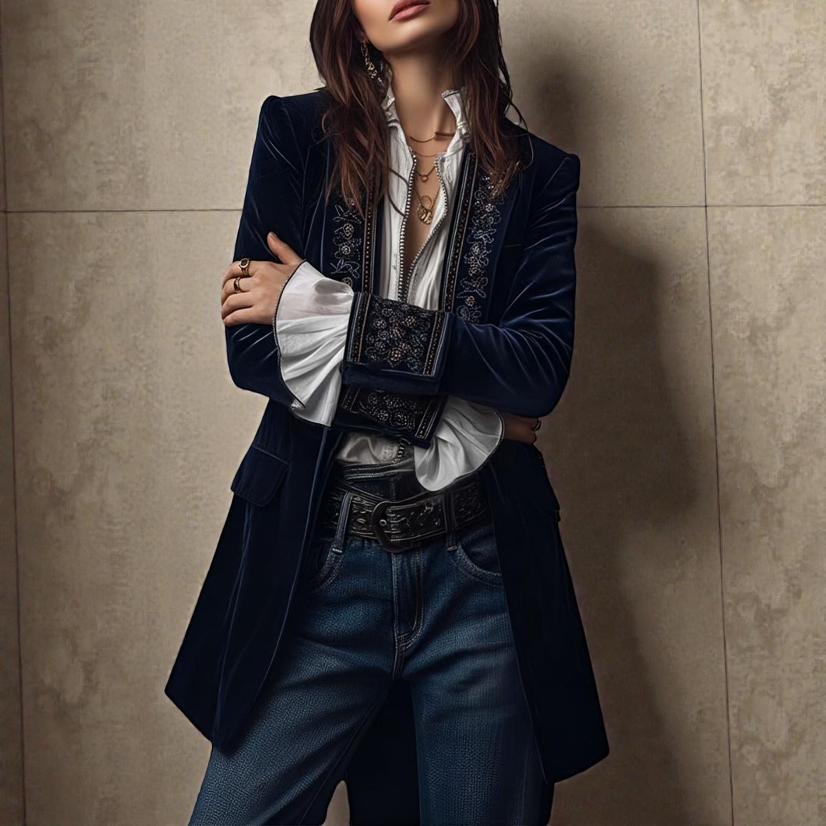 Matilda – Elegant Velvet Jacket
