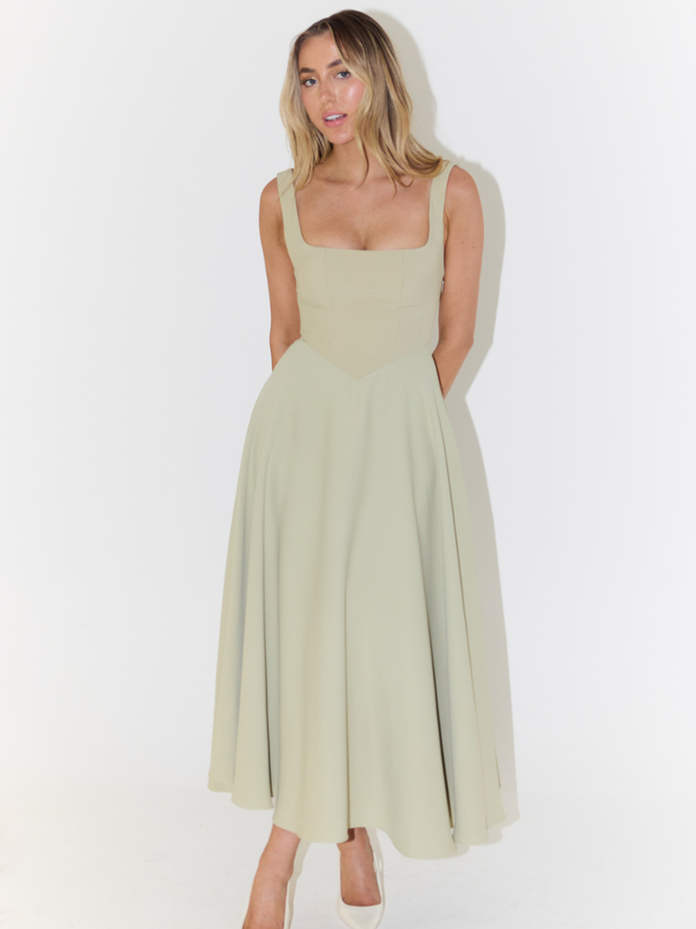 Rosalind - Graceful Midi Dress