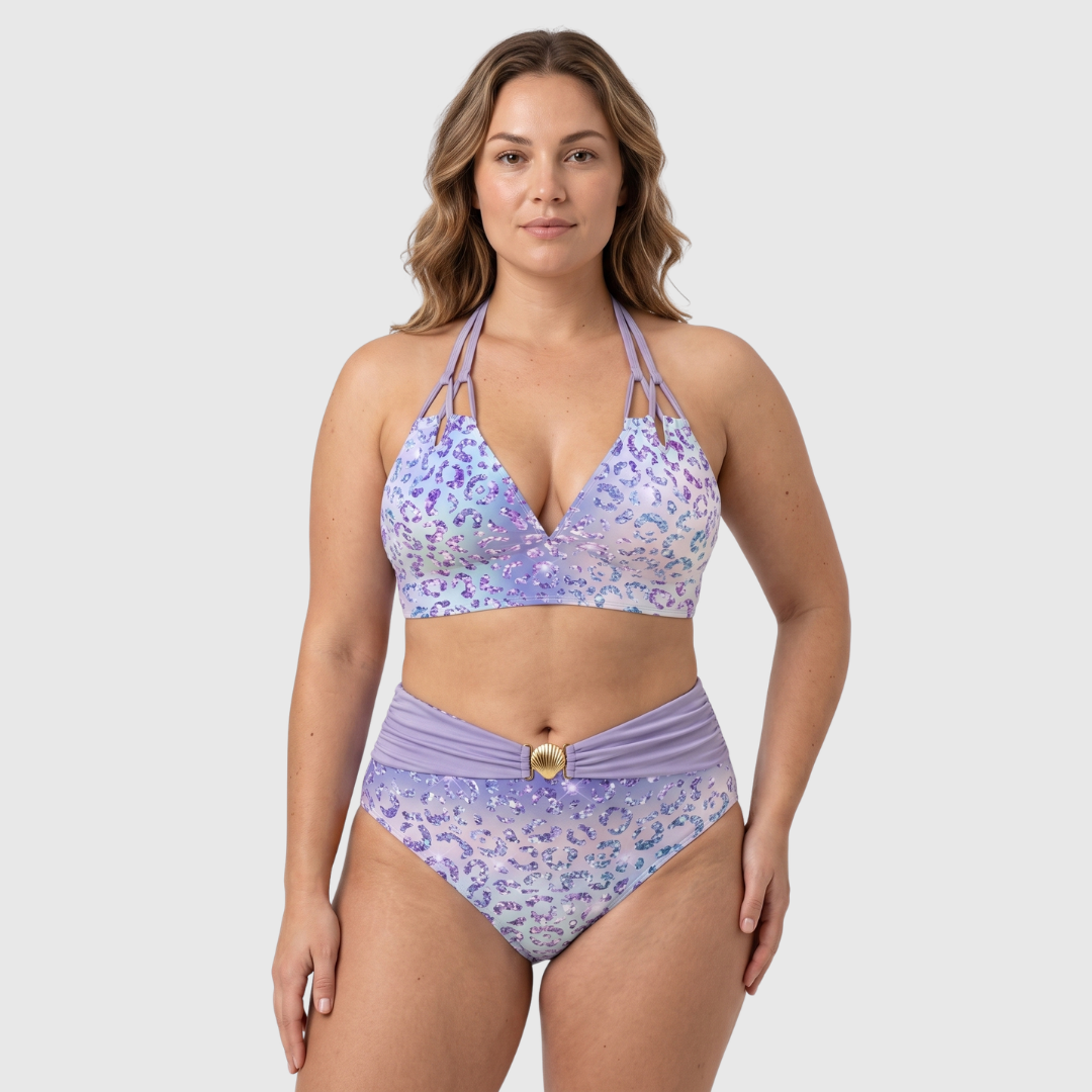 Romina – Ombre Halterneck Bikini Set