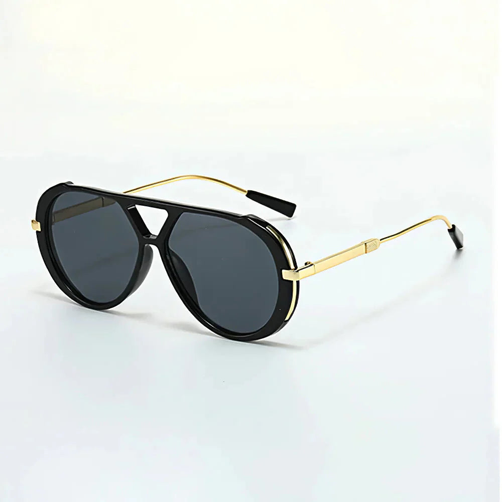 Asha - Retro Aviator Sunglasses