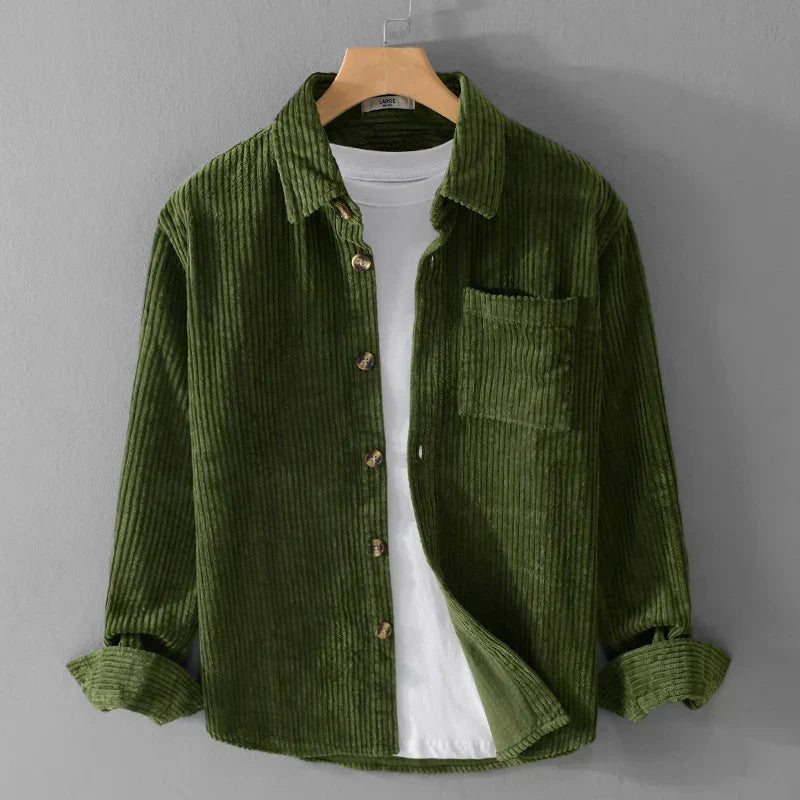 Lennox – Corduroy Long-Sleeve Shirt