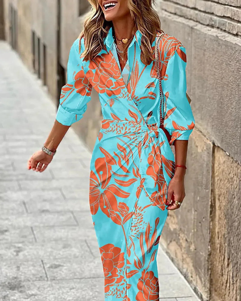 Eleanor - Elegant Summer Maxi Dress