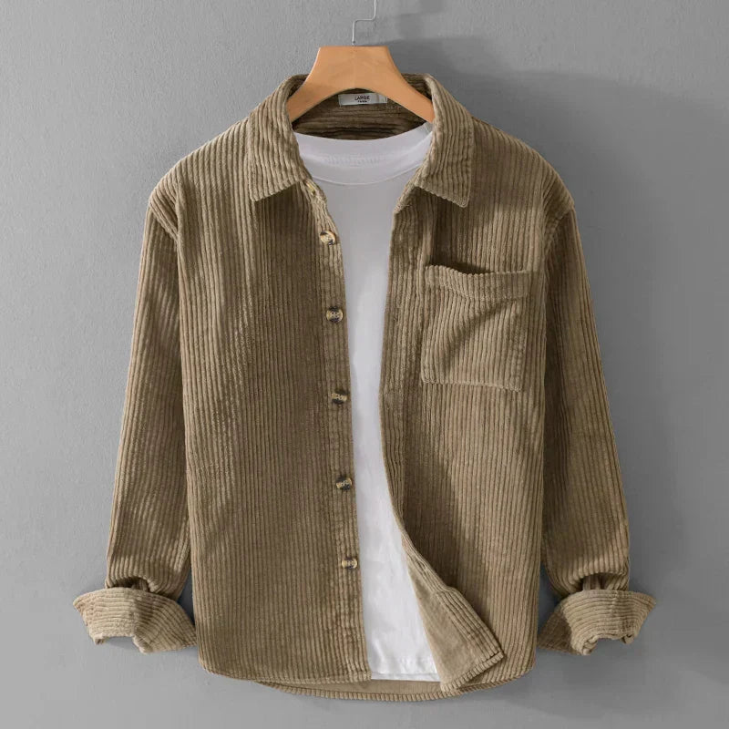Lennox – Corduroy Long-Sleeve Shirt