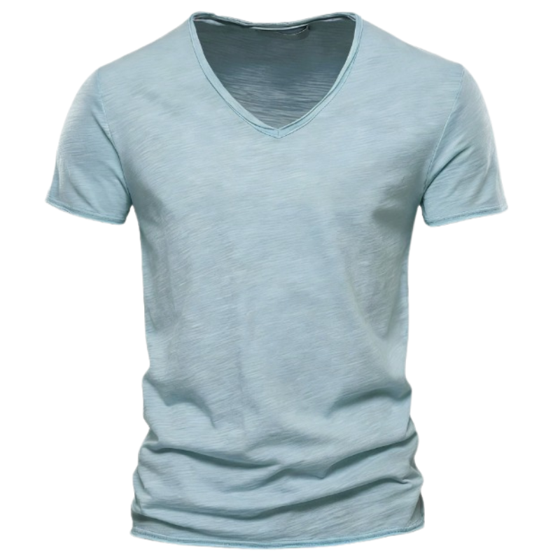 Curtis - Lightweight Cotton Summer T-Shirt (Buy 1, Get 1 Free)