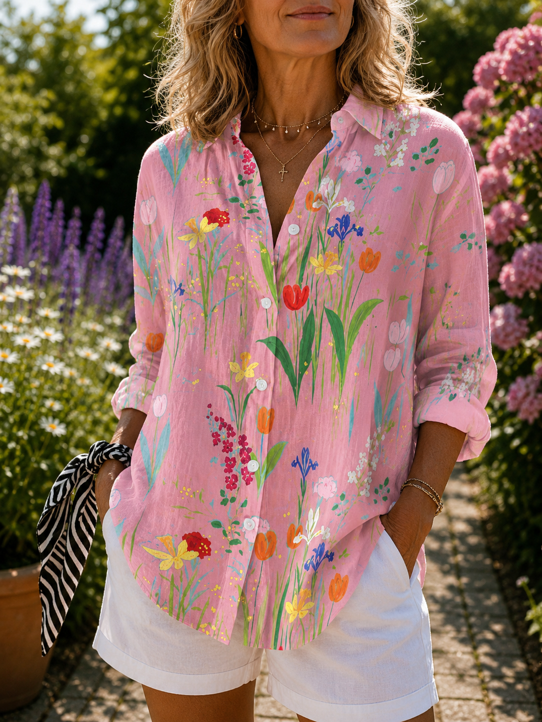 Abigail - Spring Garden Blouse