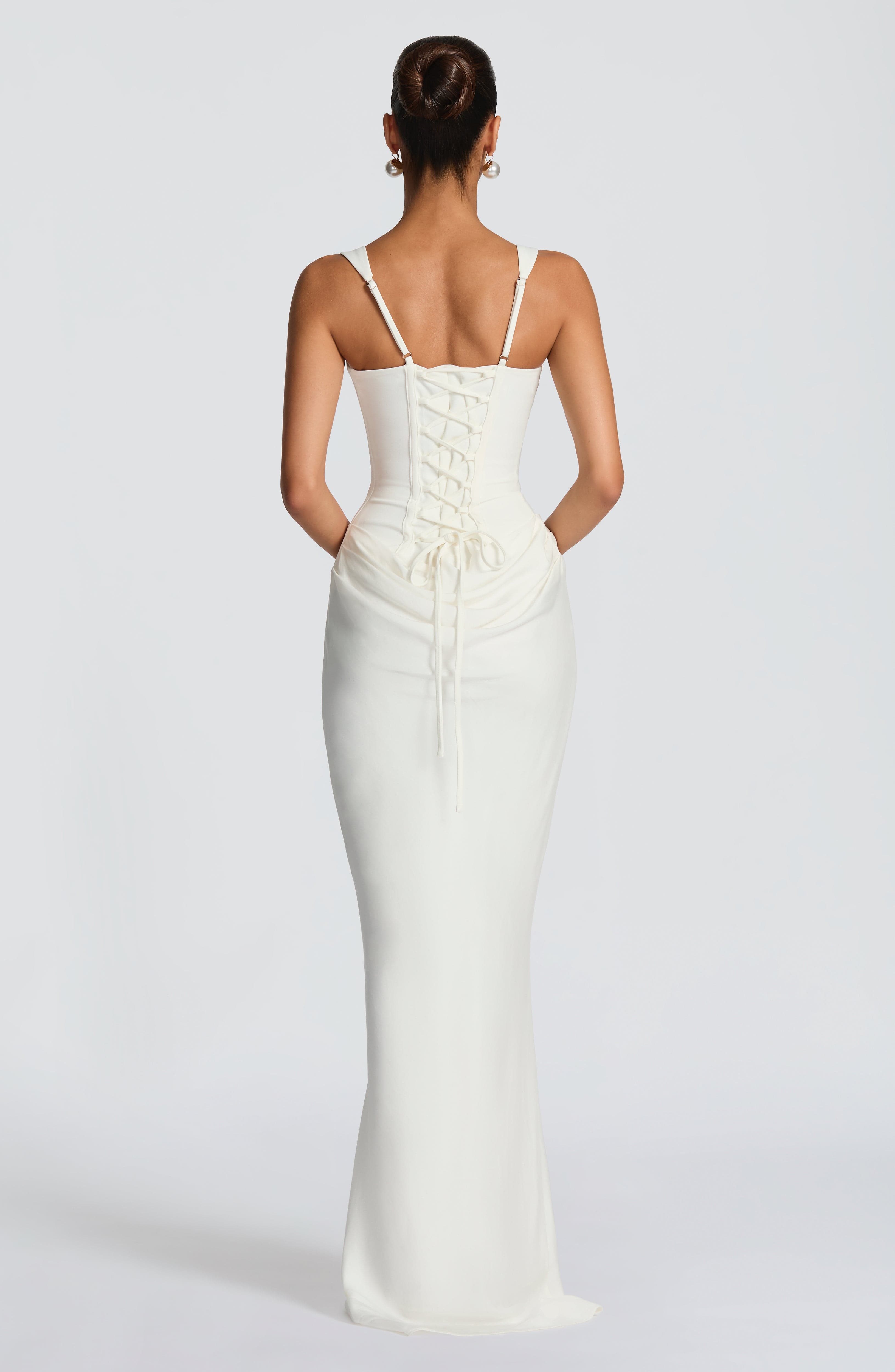 Caitlin - Maxi Dress with Square Neckline