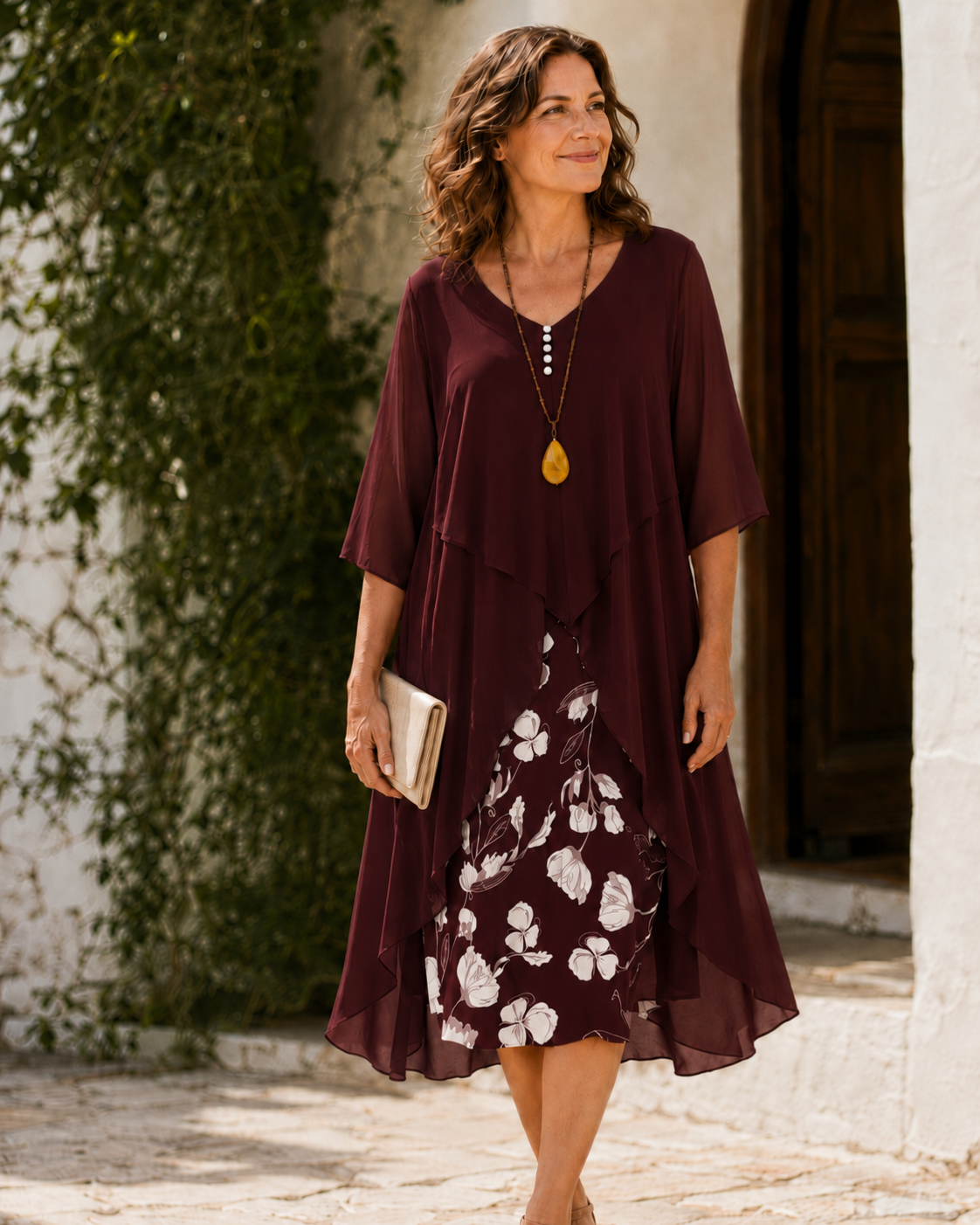 Ariella – Layered Maxi Dress