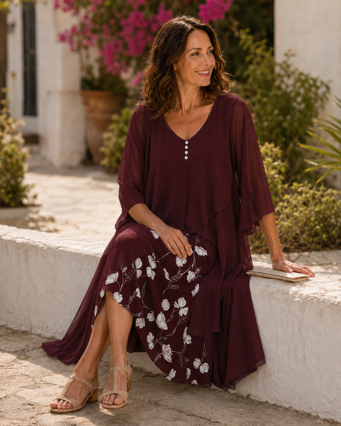 Ariella – Layered Maxi Dress