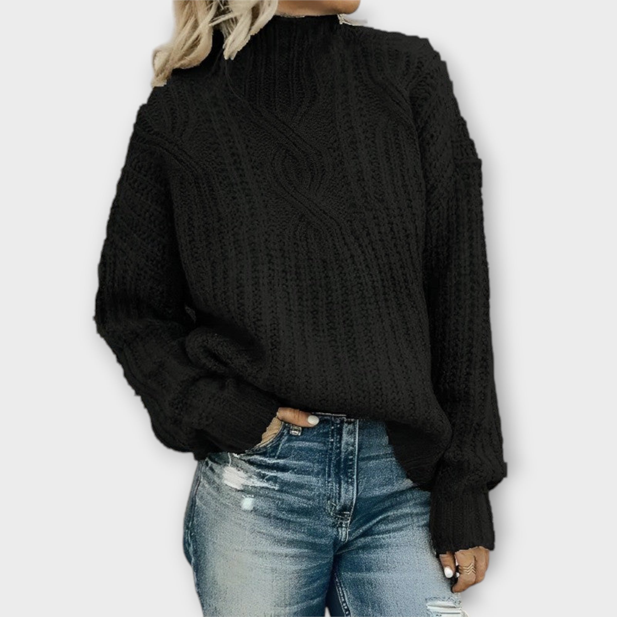 Tiffany™ - Stylish High Neck Winter Sweater