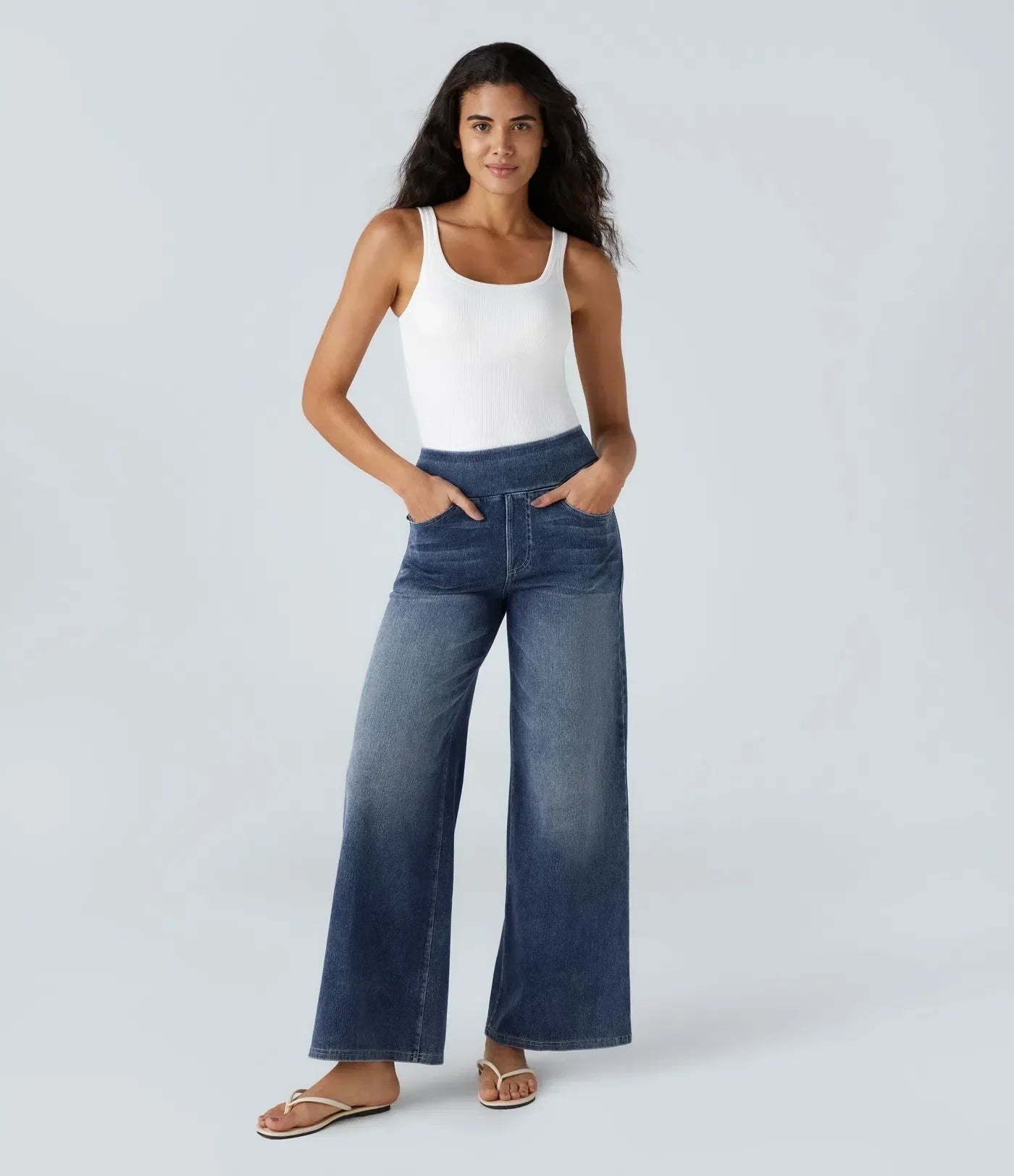 Marlowe – High-waist shaping comfort trousers