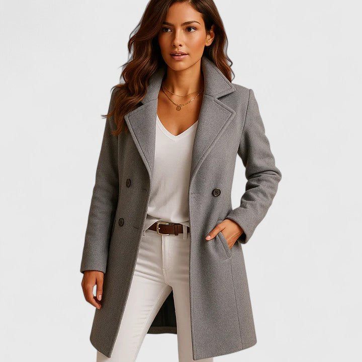 Delphine – Elegant Classic Coat