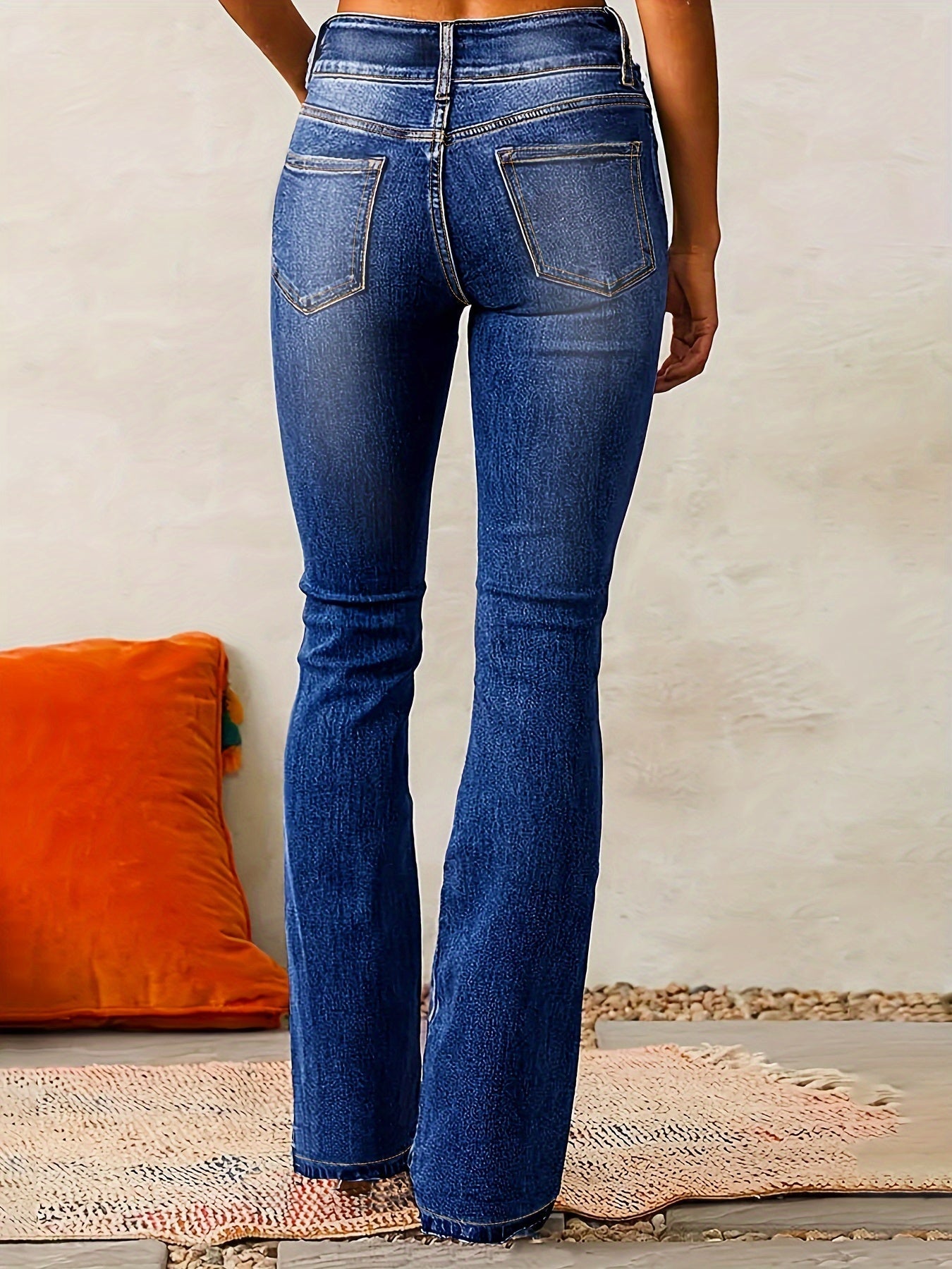 Tierra – Trendy high-waisted flared jeans