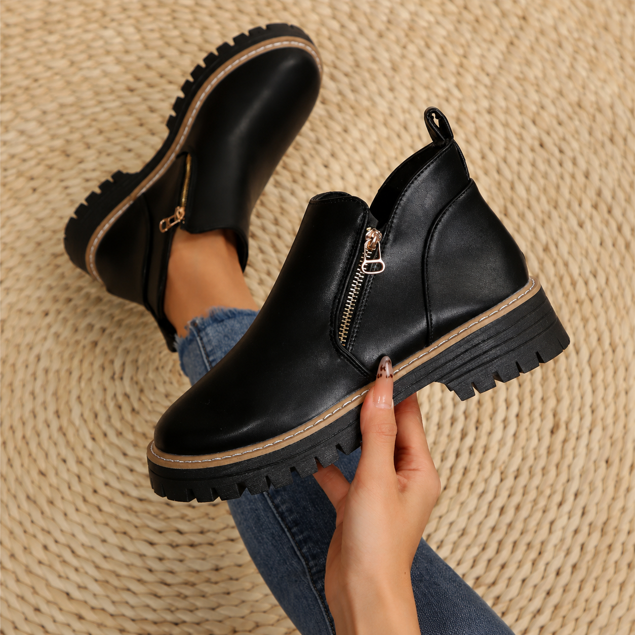 Frankie – Comfort Ankle Boots