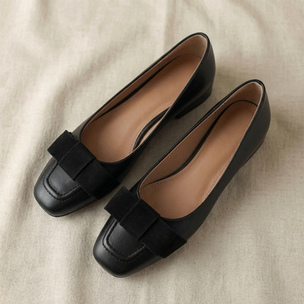 Gracie - Elegant Leather Flats
