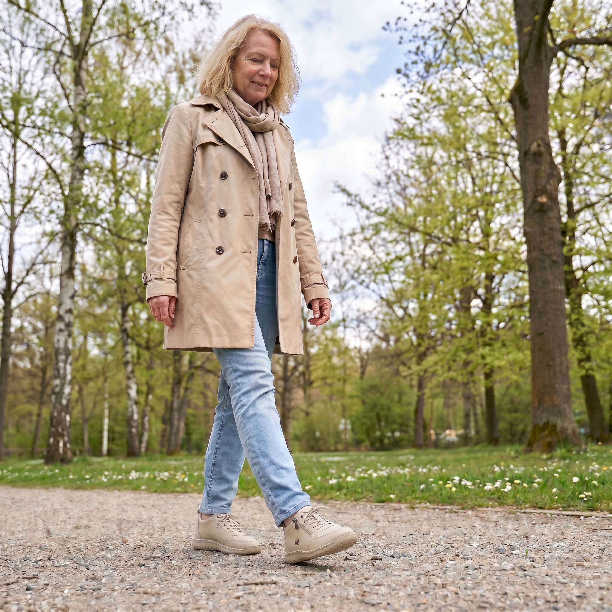 Thea – Comfortable Orthopedic Sneakers with Zipper