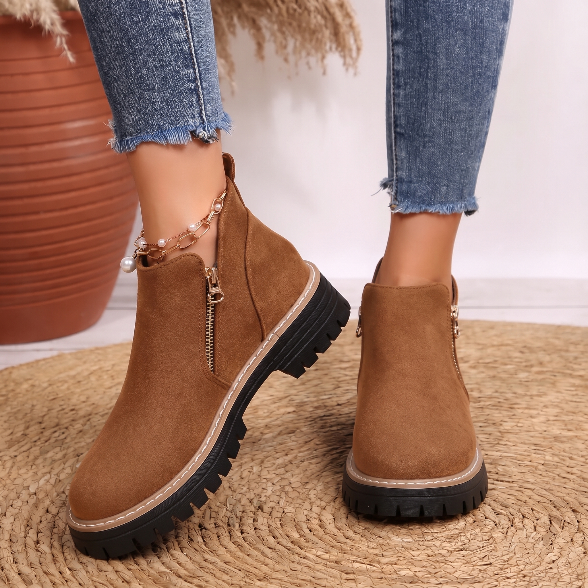 Frankie – Comfort Ankle Boots